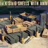 Miniart 35457 7,5 cm Kw.K Stu.G Shells with Ammo Boxes 1/35