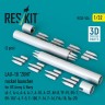 Reskit 32534 LAU-10 ZUNI rocket launcher US Army&Navy (2x) 1/32