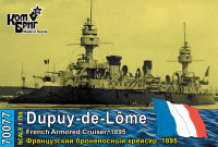Combrig 70077FH French Dupuy de Lome Cruiser, 1895 1/700