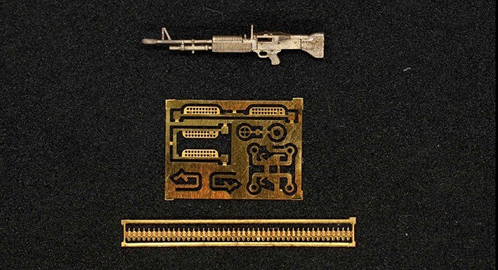 Mini World A7245A US M60 infantry machine gun 1/72