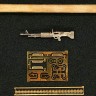 Mini World A7245A US M60 infantry machine gun 1/72