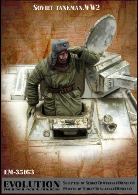 Evolution Miniatures 35163 Танкист Красной Армии в ушанке 1/35