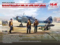 ICM 48313 Bristol Beaufort Mk.IA with RAF pilots 1/48
