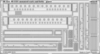 Eduard 36124 M-1131 mounted rack and belts