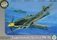 AZ Model AZML72021(AZL7221) Supermarine Seafire Mk.46 (2x RAF) 1/72