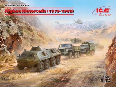 ICM DS7201 Афганская автоколонна (1979-1989 г.) 1/72