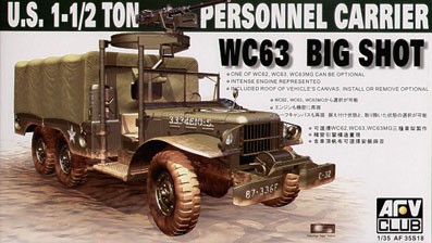 AFV Club AF35S18 WC63 1-1/2T 6x6 PERSONELL CARRIER 1/35