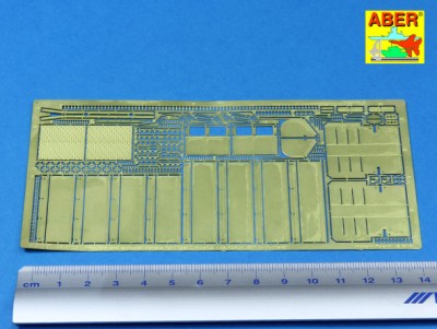 Aber 35A125 Fenders and exhaust covers for Pz.Kpfw.VI Tiger I (for early model in Africa) (designed to be used with Dragon, Italeri, Tamiya, Trumpeter and Zvezda kits) 1/35
