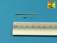Aber 35L180 25mm M242 Bushmaster early chain gun barrel & 7,62mm M240 machine gun barrel used on early M2/M3 Bradley or LAV-25 Piranha (designed to be used with Academy, Dragon, ESCI, Italeri and Trumpeter kits) 1/35