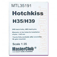 Master Club MTL-35191 Tracks for Hotchkiss H35/H39 1/35