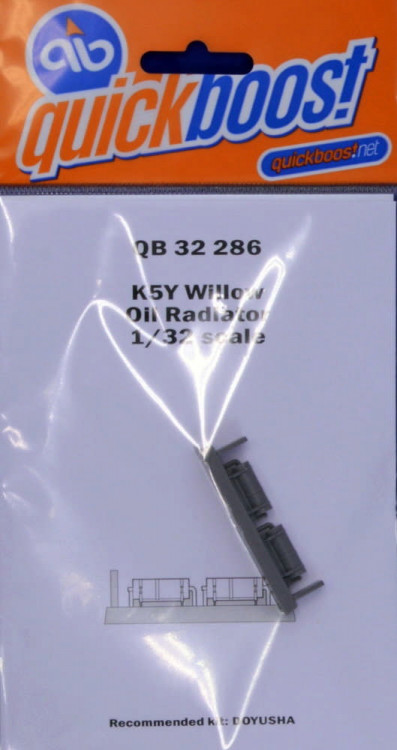 Quickboost QB32 286 K5Y Willow oil radiator (DOYUSHA) 1/32