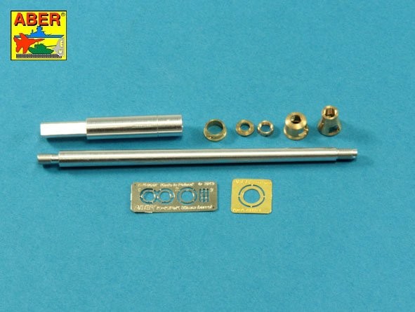 Aber 35 L-296 German 8,8cm Two part Pak 43/3 L/71 barrel for Jagdpanther Ausf.G1/G2 late (designed to be used with Takom kits) 1/35