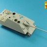 Aber 35 L-296 German 8,8cm Two part Pak 43/3 L/71 barrel for Jagdpanther Ausf.G1/G2 late (designed to be used with Takom kits) 1/35