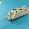 Aber 35L296 German 8,8cm Two part Pak 43/3 L/71 barrel for Jagdpanther Ausf.G1/G2 late (designed to be used with Takom kits) 1/35