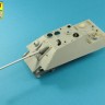 Aber 35 L-296 German 8,8cm Two part Pak 43/3 L/71 barrel for Jagdpanther Ausf.G1/G2 late (designed to be used with Takom kits) 1/35
