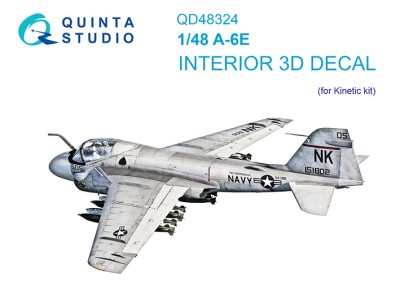 Quinta Studio QD48324 A-6E (Kinetic) 1/48