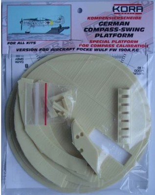 Kora Model C72100 German Compass-Swing Platform (FW 190A,F,G) 1/72
