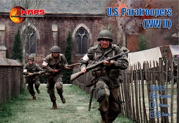 Mars MAR32033 WWII U.S. Paratroopers 1/32