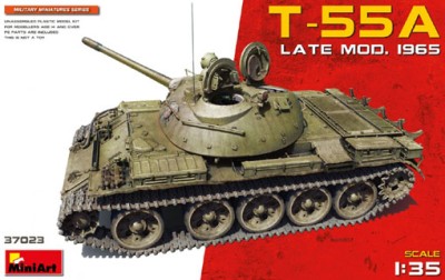 MiniArt 37023 Т-55 1965 года, поздний 1/35