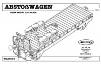 Artillery ARWA35001 Abstoswagen - rear/front wagon (resin kit) 1:35