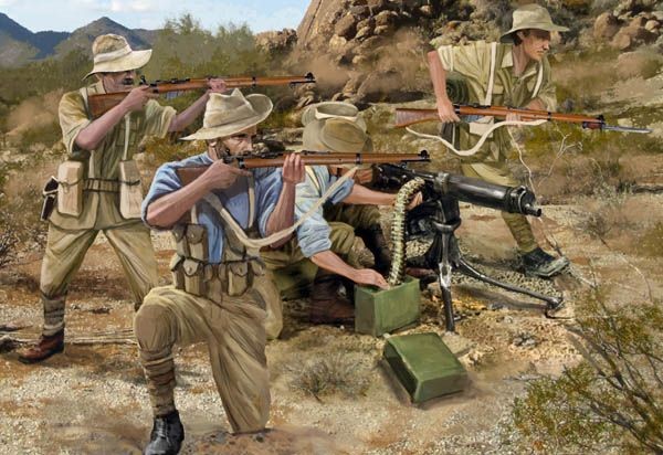 Strelets STRM131 Australian Camel Corps Dismounted 1/72