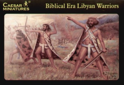 Caesar Miniatures H022 Biblical Era Libyan Army 1/72