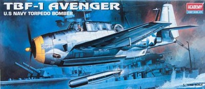 Academy 12452 Самолёт TBF-1 1/72