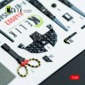 Reskit K48003 F-8J Crusader - interior 3D (HAS) 1/48