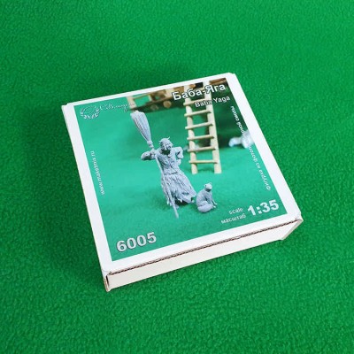 СВ Модель 6005 Фигурка &quot;Баба Яга с метлой&quot; 1/35