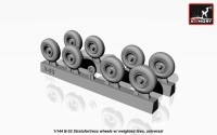Armory ARAW14304 Boeing B-52G/B-52H wheels, weighted 1/144
