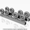Armory ARAW14304 Boeing B-52G/B-52H wheels, weighted 1/144