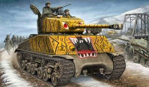Hobby Boss 84804 Танк U.S M4A3E8 1/48