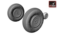 Armory ARAW48004 Yakovlev Yak-3 wheels 1/48