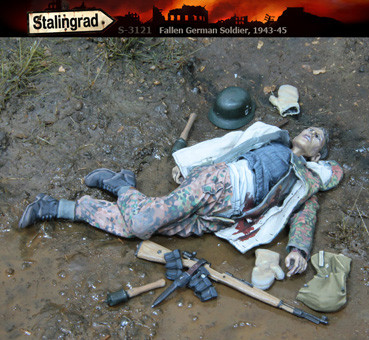 Stalingrad 3121 Убитый немецкий солдат