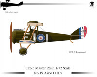 CZECHMASTER CMR-72019 1/72 Airco D.H.5 (w/o decals)