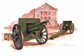 UniModel UMM-35624 Трехдюймовая полевая пушка 1902 г. 1/35