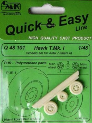 CMK Q48101 Hawk T. Mk. I Wheels for Air/ Italeri kit 1/48