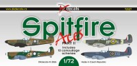 Dk Decals 72127 Spitfire Aces (10x camo) Part II. 1/72