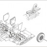 CMK 7170 Westland Wyvern S.4 Undercarriage set for Trump 1/72