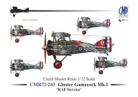 Czechmaster CMR-72243 Gloster Gamecock Mk.I 'RAF Service' 1/72