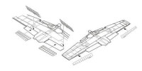 CMK 7264 A6M3 model 32 Zero – Landing Flaps + Ailerons 1/72