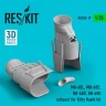 Reskit U35019 MH-60L, MH-60S, HH-60G, HH-60H exhaust (KITT) 1/35