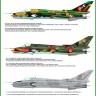 Model Maker Decals D72063 Sukhoi Su-22 in Polish service part. I 1/72