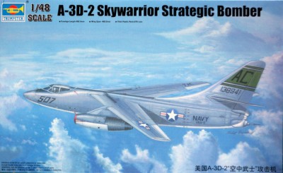 Trumpeter 02868 A-3D-2 Scywarrior Strategic Bomber 1/48