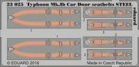Eduard 23025 Typhoon Mk.Ib Car Door seatbelts STEEL 1/24