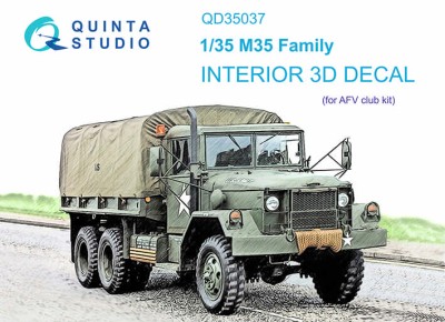 Quinta studio QD35037 M35 (AFV club) 1/35