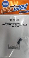 Quickboost QB49152 Ejection handles for KM-1/KM-1M ejection seat 1/48