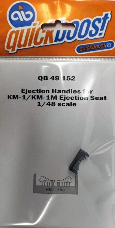 Quickboost QB49152 Ejection handles for KM-1/KM-1M ejection seat 1/48