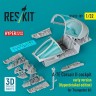 Reskit U32189 A-7E Corsair II early cockpit Hyperd.(TRUMP) 1/32