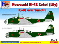 Hm Decals HMD-72106 1/72 Decals Ki-48 Sokei (Lily) over Sumatra Part 2